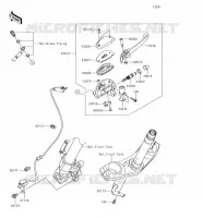 ANTERIORE POMPA per Kawasaki VERSYS 650 2018