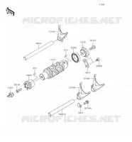 CAMBIO TAMBURO   FORCHE SHIFT per Kawasaki VERSYS 650 2018