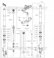 FORCELLA per Kawasaki VERSYS 650 2018