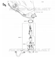 POMPA DI BENZINA per Kawasaki VERSYS 650 2018