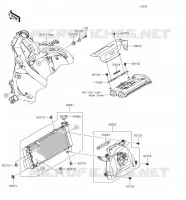 RADIATORE per Kawasaki VERSYS 650 2018