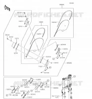 ACCESSORIO(PARE BRISE) per Kawasaki VULCAN S 2018