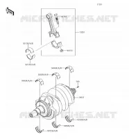 ALBERO MOTORE per Kawasaki VULCAN S 2018