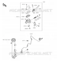 ANTERIORE POMPA per Kawasaki VULCAN S 2018