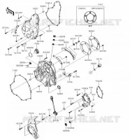 Coperchi motore per Kawasaki VULCAN S 2018