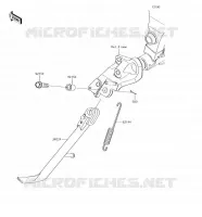 SUPPORTO per Kawasaki VULCAN S 2018