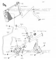 TUBO DELL'ACQUA per Kawasaki VULCAN S 2018