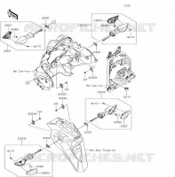 INDICATORI per Kawasaki VERSYS-X 300 2017