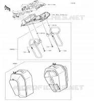 ACCESSORIO(Pannier) per Kawasaki Z650 2018