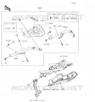 ACCESSORIO (SUPPORT TOP CASE) per Kawasaki Z650 2018