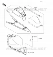 ACCESSORIO(Tank Bag) per Kawasaki Z650 2018