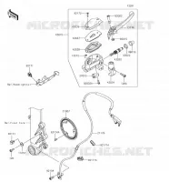 ANTERIORE POMPA per Kawasaki Z650 2018