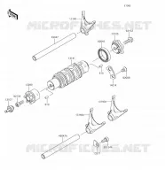 CAMBIO TAMBURO   FORCHE SHIFT per Kawasaki Z650 2018