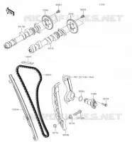 CAMSHAFT   TENSIONER per Kawasaki Z650 2018