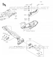 FANALE POSTERIORE(S) per Kawasaki Z650 2018