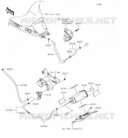FUEL EVAPORAZIONE SISTEMA per Kawasaki Z650 2018