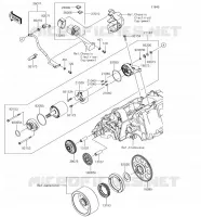 MOTORINO DI AVVIAMENTO per Kawasaki Z650 2018