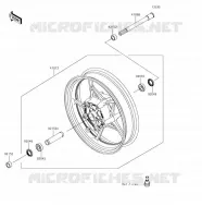MOZZO ANTERIORE per Kawasaki Z650 2018