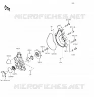 POMPA DELL'ACQUA per Kawasaki Z650 2018