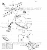 SERBATOIO DI CARBURANTE per Kawasaki Z650 2018