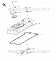 TESTATA COPERTURA per Kawasaki Z650 2018