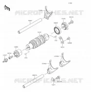 CAMBIO TAMBURO   FORCHE SHIFT per Kawasaki Z650 2018
