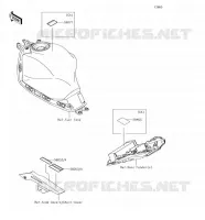 ETICHETTE per Kawasaki Z650 2018