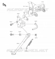 SUPPORTO per Kawasaki Z650 2018