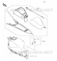 ACCESSORIO(Tank Bag) per Kawasaki Z650 2018