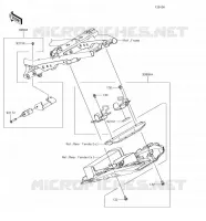ACCESSORIO(U Lock Bracket etc.) per Kawasaki Z650 2018