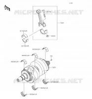 ALBERO MOTORE per Kawasaki Z650 2018