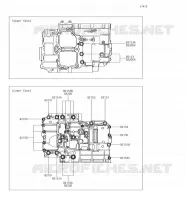 CARTER BOLT per Kawasaki Z650 2018