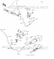FUEL EVAPORAZIONE SISTEMA(CA) per Kawasaki Z650 2018