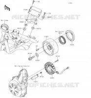 GENERATORE per Kawasaki Z650 2018