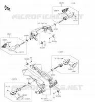 INDICATORI per Kawasaki Z650 2018