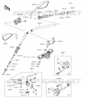 MANUBRIO per Kawasaki Z650 2018