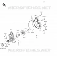 POMPA DELL'ACQUA per Kawasaki Z650 2018