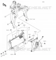 RADIATORE per Kawasaki Z650 2018