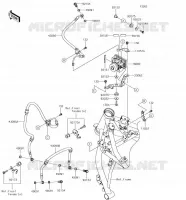 TUBO FRENO per Kawasaki Z650 2018
