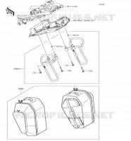 ACCESSORIO(Pannier) per Kawasaki Z650 2018