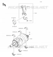 ALBERO MOTORE per Kawasaki Z650 2018