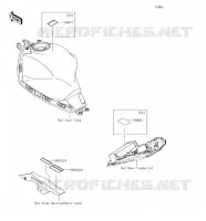 ETICHETTE per Kawasaki Z650 2018