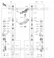 FORCELLA per Kawasaki Z650 2018
