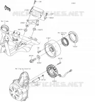 GENERATORE per Kawasaki Z650 2018