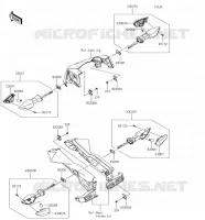 INDICATORI per Kawasaki Z650 2018