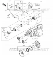 MOTORINO DI AVVIAMENTO per Kawasaki Z650 2018