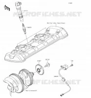 ACCENSIONE per Kawasaki Z1000 2018