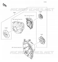 ACCESSORIO(Crankcase Ring) per Kawasaki Z1000 2018