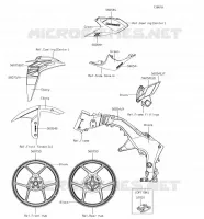 ADESIVO(GREEN) per Kawasaki Z1000 2018