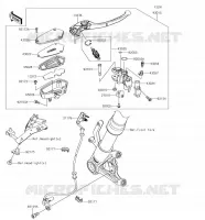 ANTERIORE POMPA per Kawasaki Z1000 2018